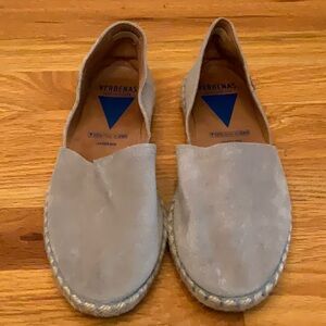 Verbenas Gray Espadrille Flats